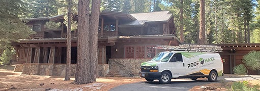 Roof Maxx van at home